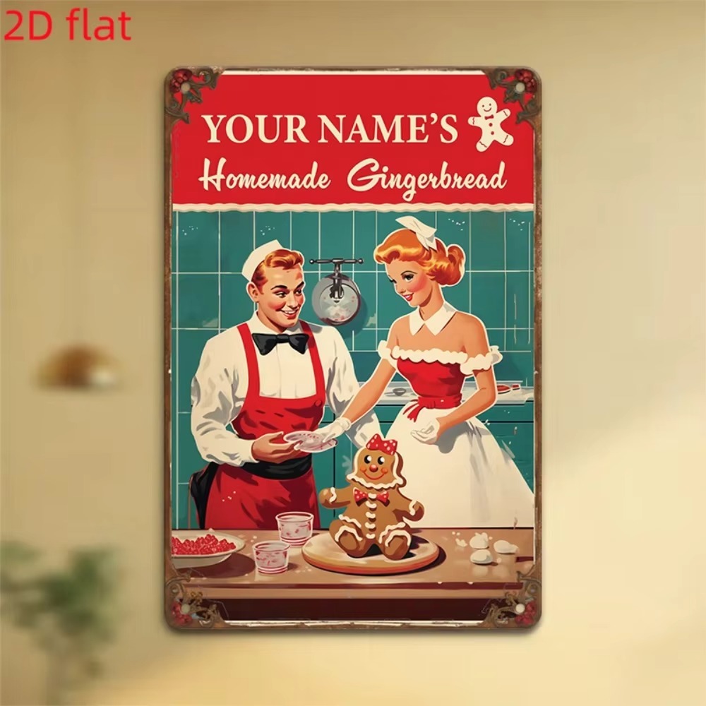 Kitchen Baking Decor - CIFbuy, insegna in metallo personalizzata con