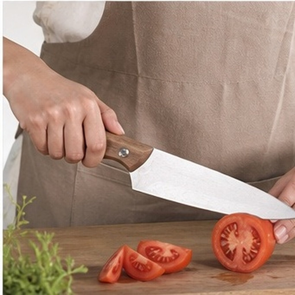 Kitchen Utensils - Impugnatura in legno antiscivolo di ricambio