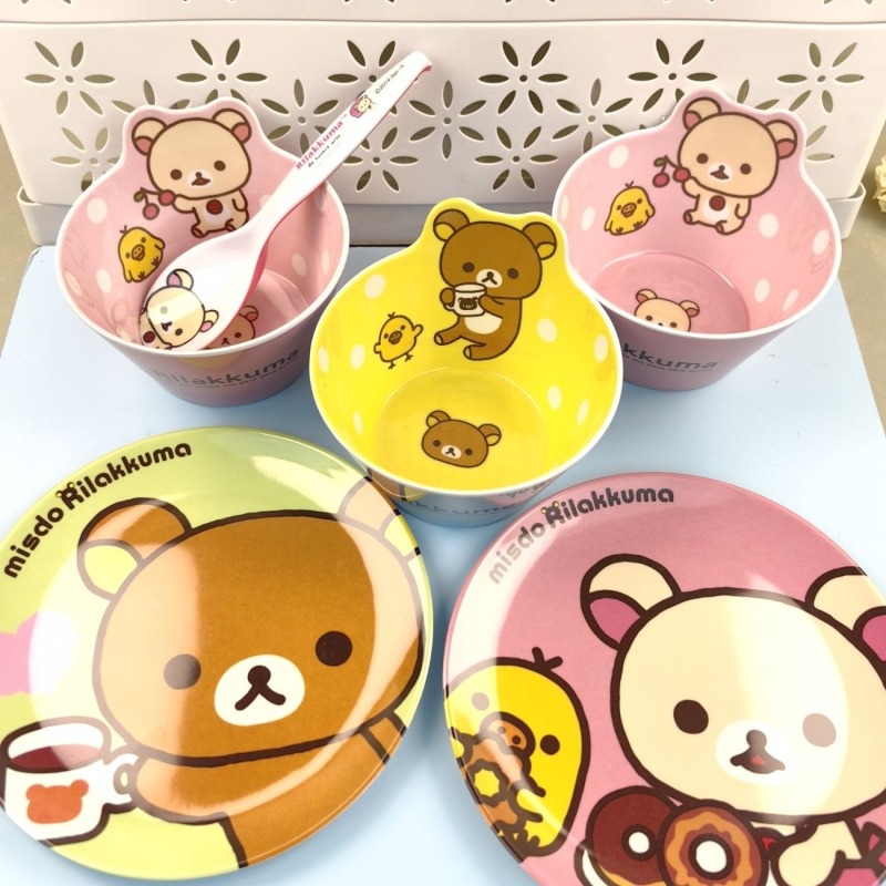 Kitchen Baking Utensil Set - Adorabile Set di Piatti con Stampa