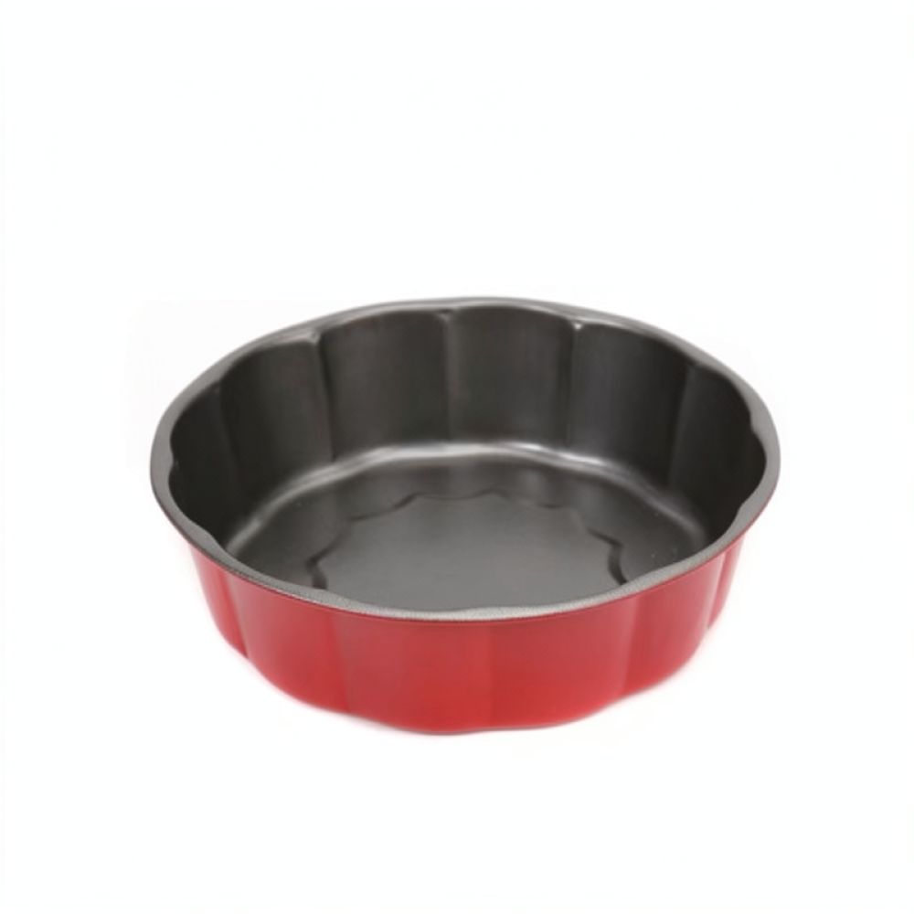 Kitchen Essentials Baking Tray - Stampo rotondo antiaderente per torte, teglia