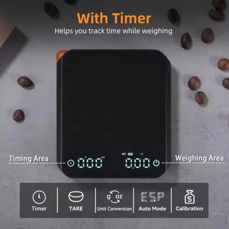 Kitchen Scale Precise - KitchenMini bilancia da caffè con timer