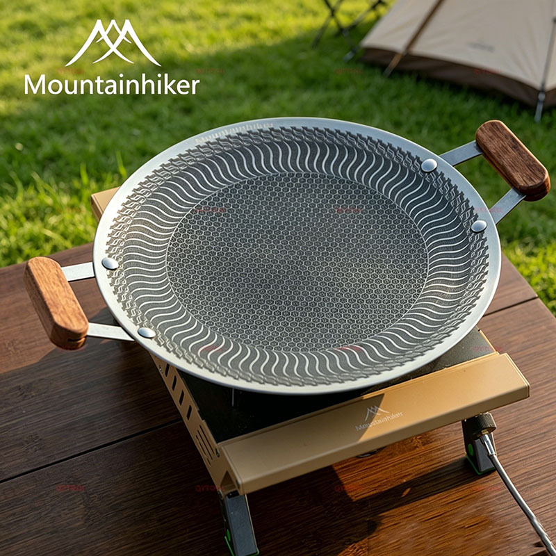 Kitchen Baking Containers - Mountainhiker Padella Antiaderente in Acciaio Inossidabile