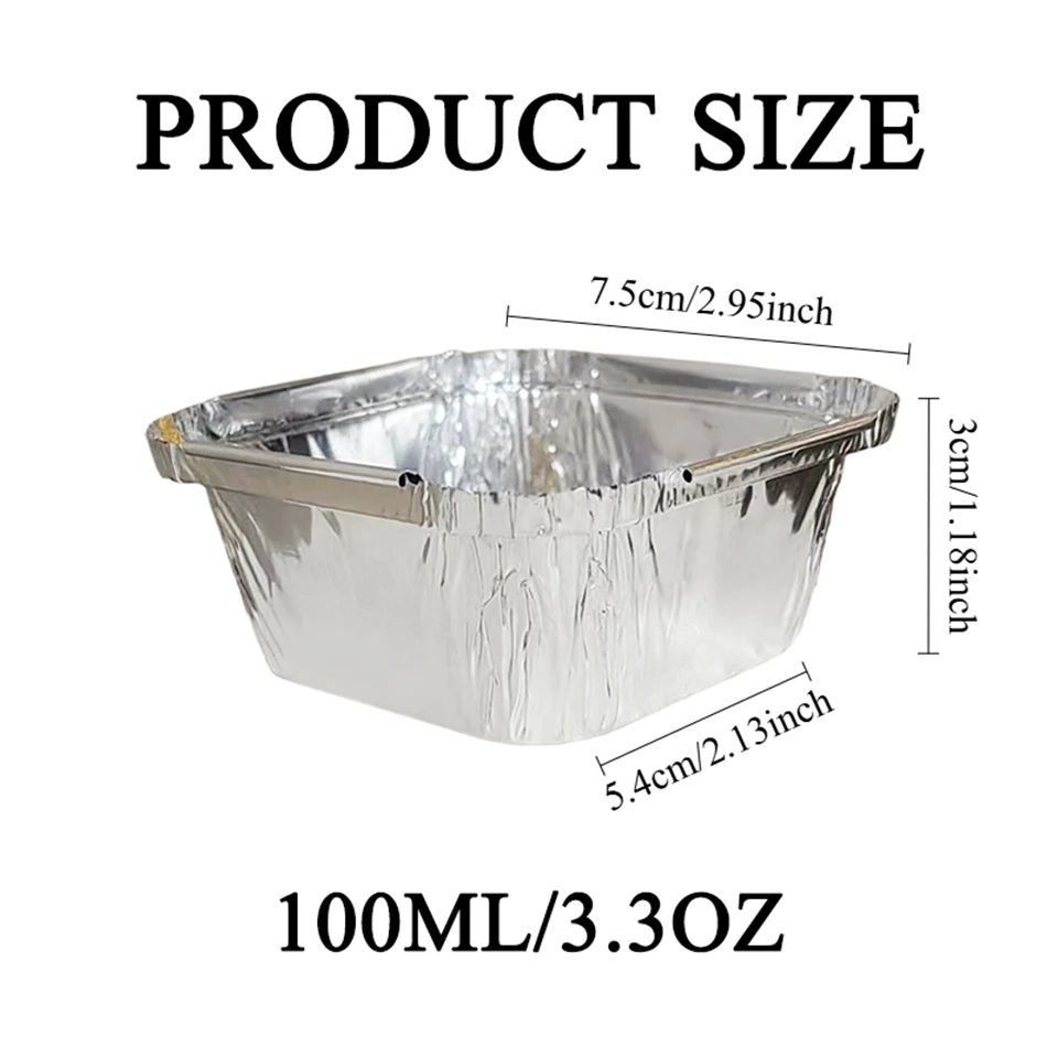 50/100PCS Vassoi monouso in al - Kitchen Baking Containers recensione e prezzo