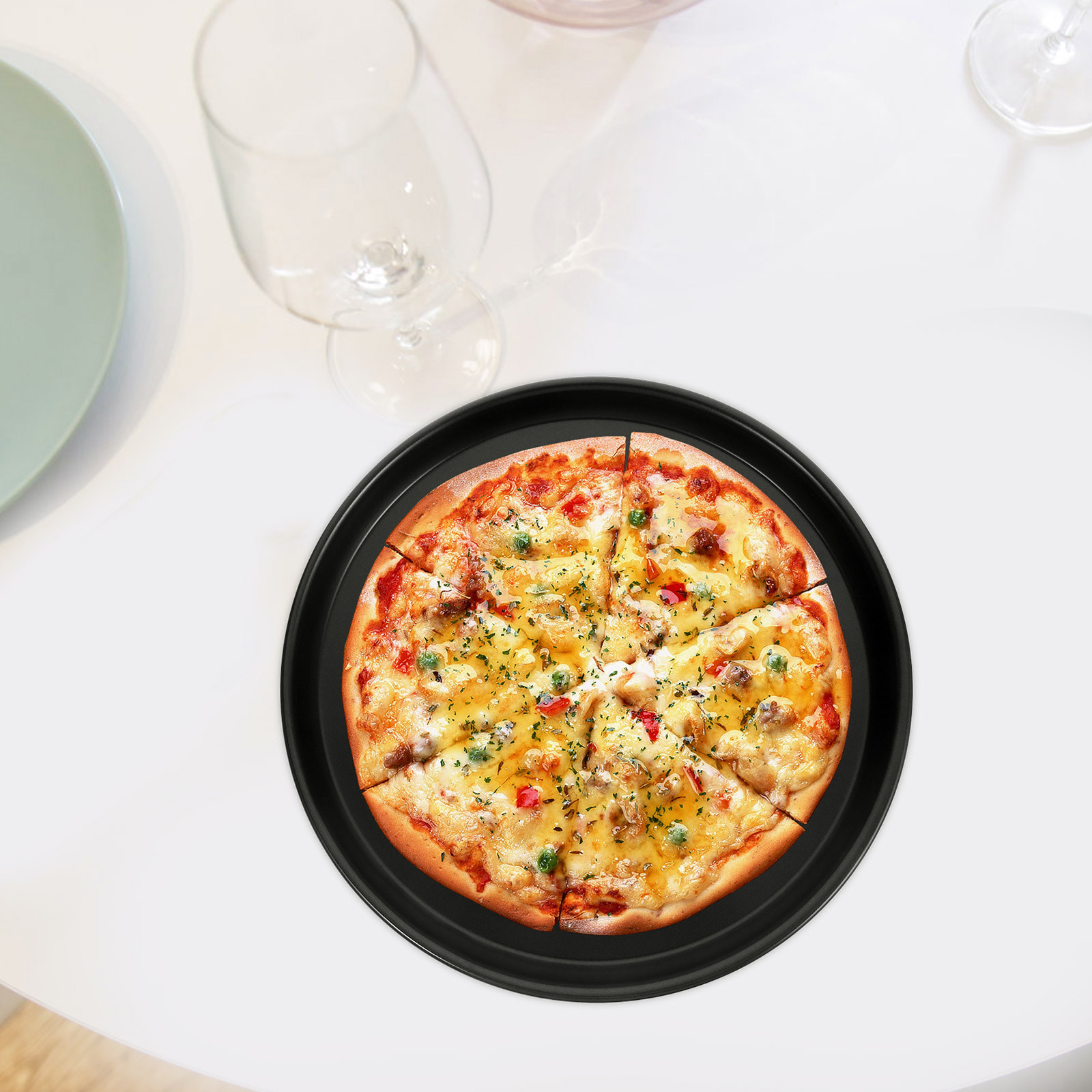 Teglia per Pizza da Forno Anti - Kitchen Essentials Baking Tray recensione e prezzo