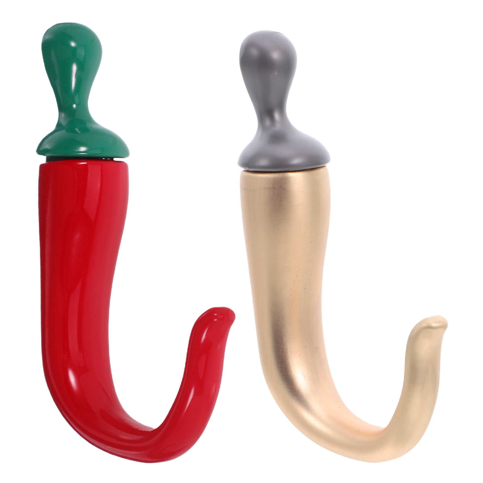 2 ganci da parete a forma di p - Kitchen Utensils recensione e prezzo