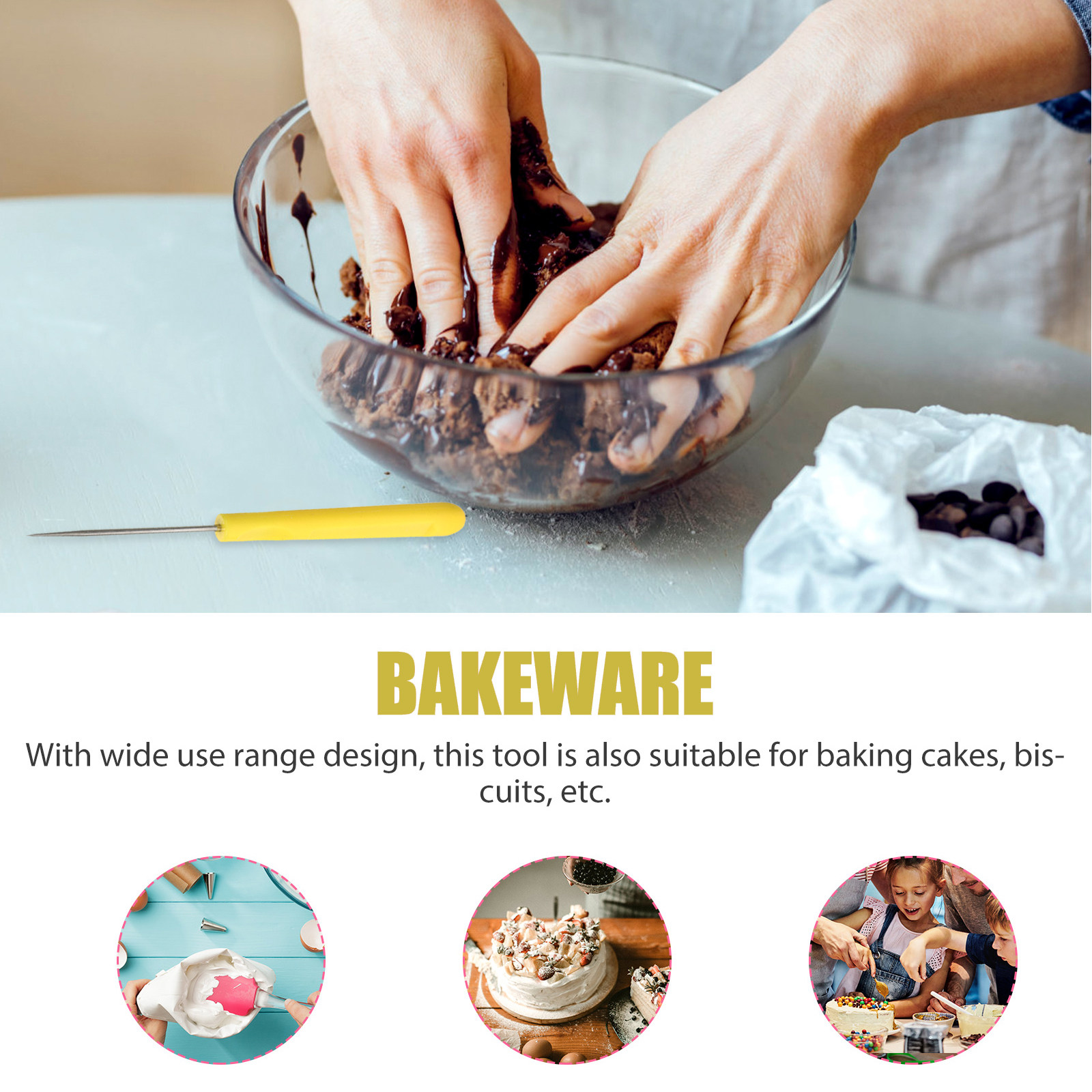 Set di 4 aghi per mescolare lo - Baking Kitchen Set recensione e prezzo