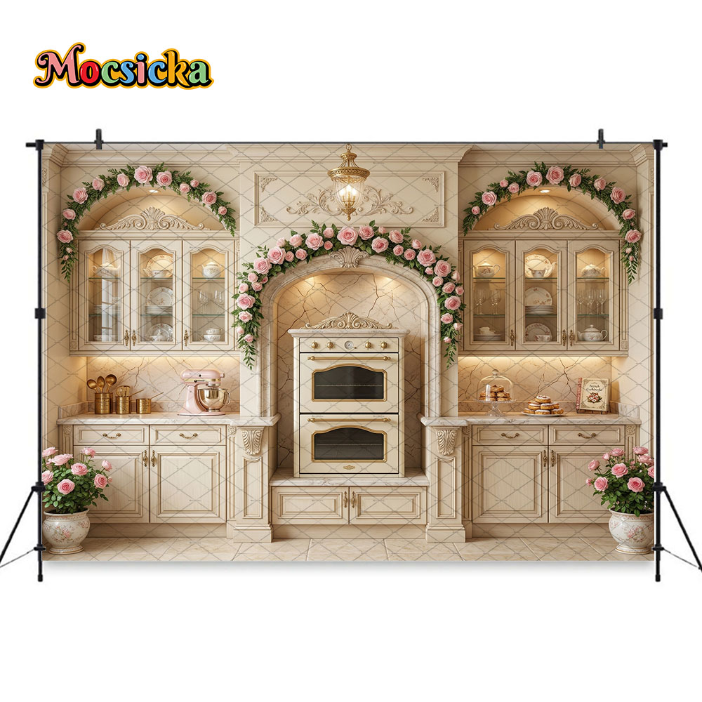 Sfondo fotografico Mocsicka, c - Kitchen Baking Photoshoot recensione e prezzo