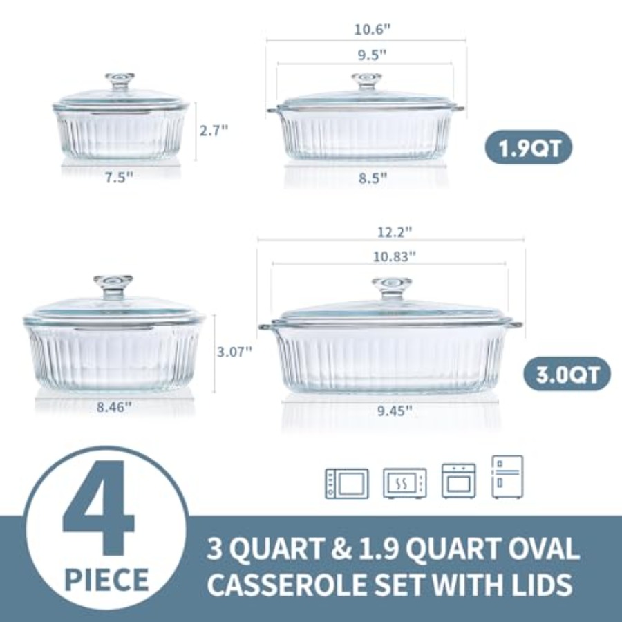 Set di teglie da forno per uso - Kitchen Baking Dishes recensione e prezzo