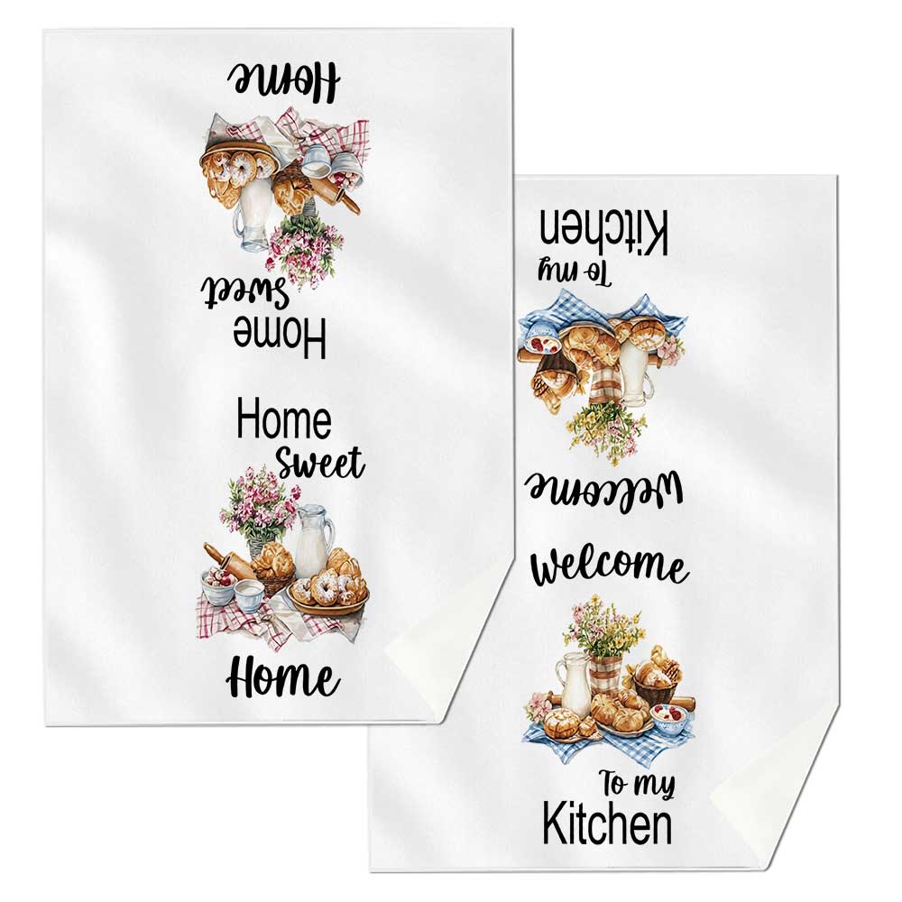 Set da 2 tovaglioli da cucina  - Kitchen Baking Quotes recensione e prezzo