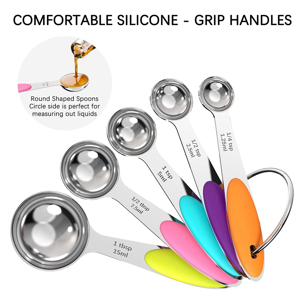 A25F-Set di tazze e cucchiai d - Kitchen Baking Utensil Set recensione e prezzo