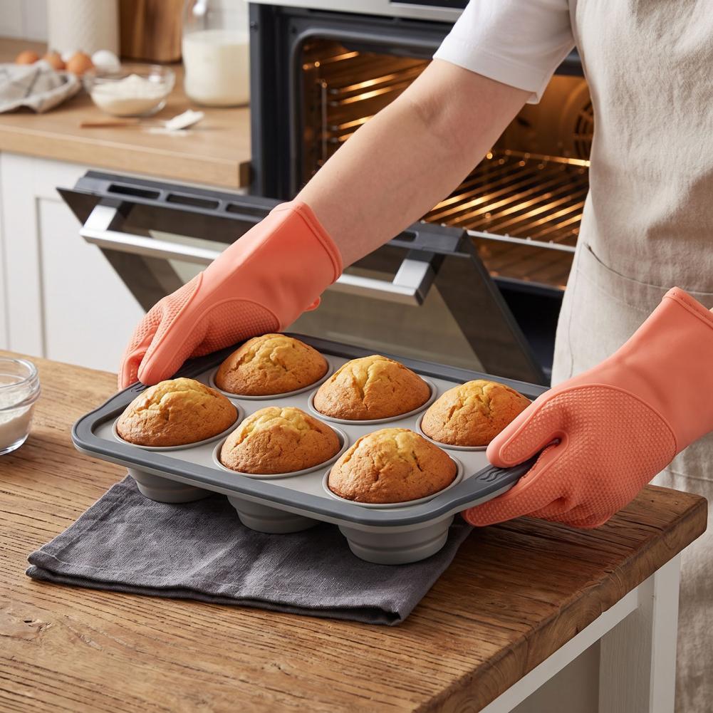 Teglia in silicone per muffin, - Kitchen Essentials Baking Tray recensione e prezzo