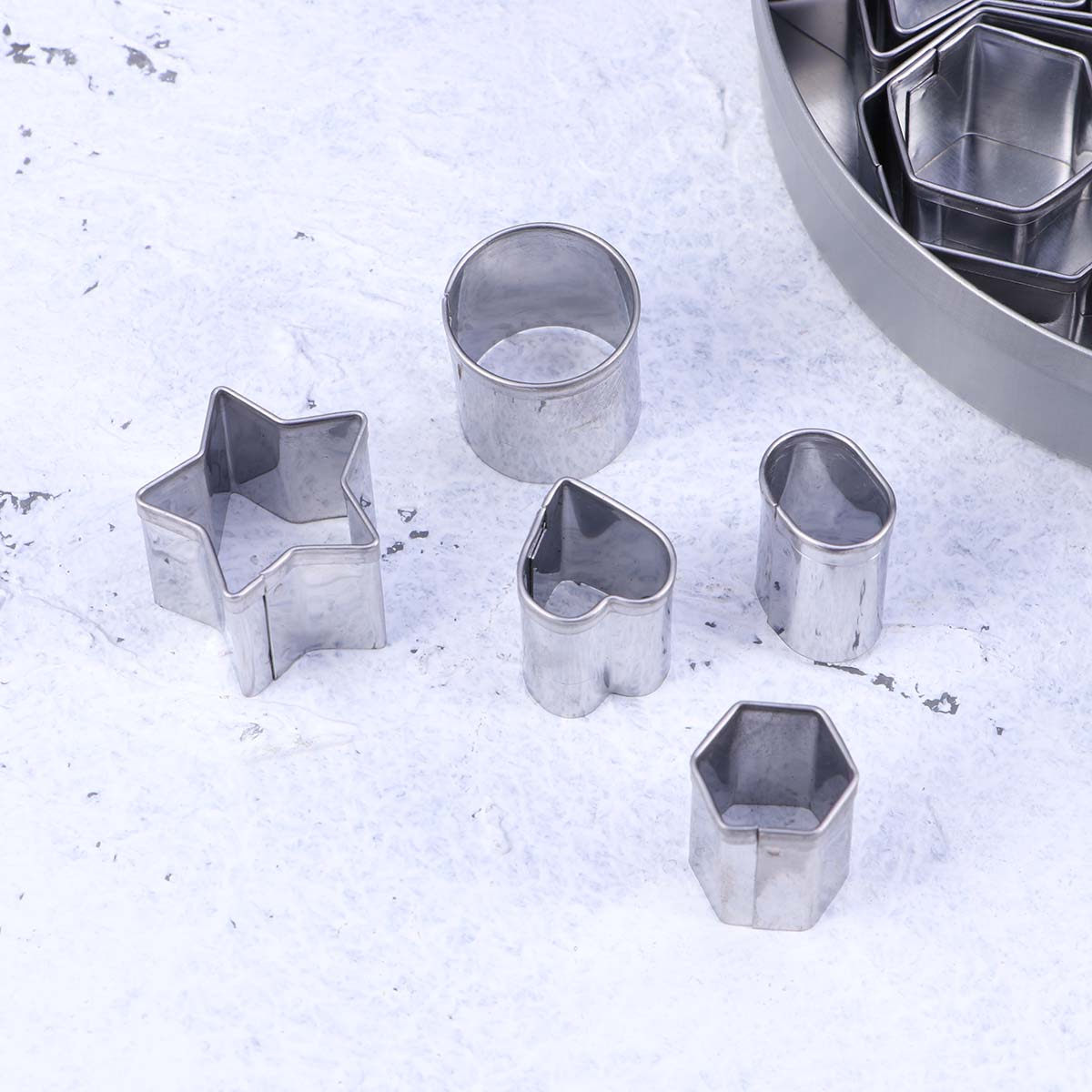 Set di tagliabiscotti in accia - Baking Kitchen Set recensione e prezzo