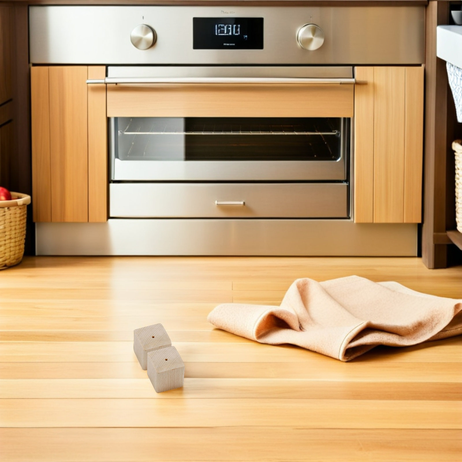 8 pezzi di basi in legno intag - Kitchen Baking Cake recensione e prezzo