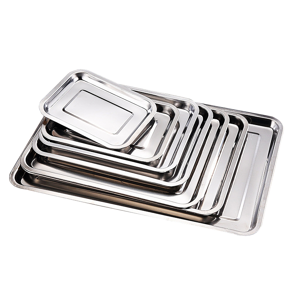 1PCS In Acciaio Inox Vassoi Pe - Kitchen Baking Dishes recensione e prezzo