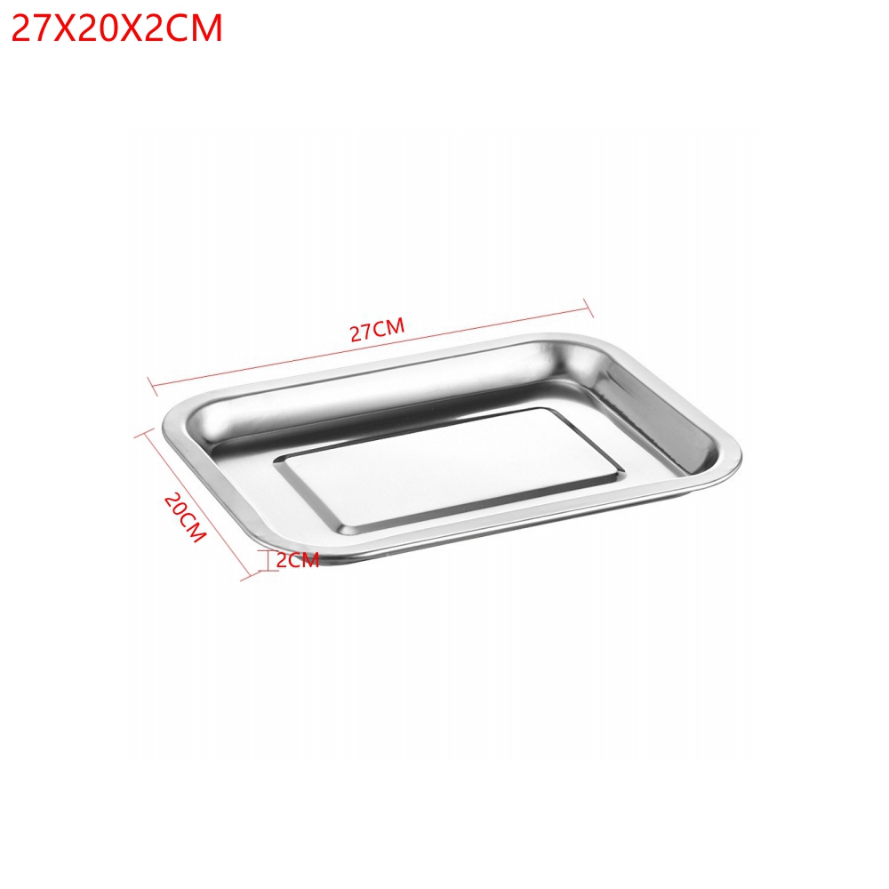 1PCS In Acciaio Inox Vassoi Pe - Kitchen Baking Dishes recensione e prezzo