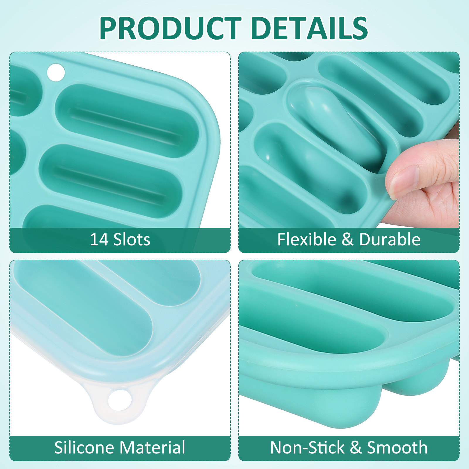 Stampo in silicone per cubetti - Kitchen Essentials Baking Tray recensione e prezzo