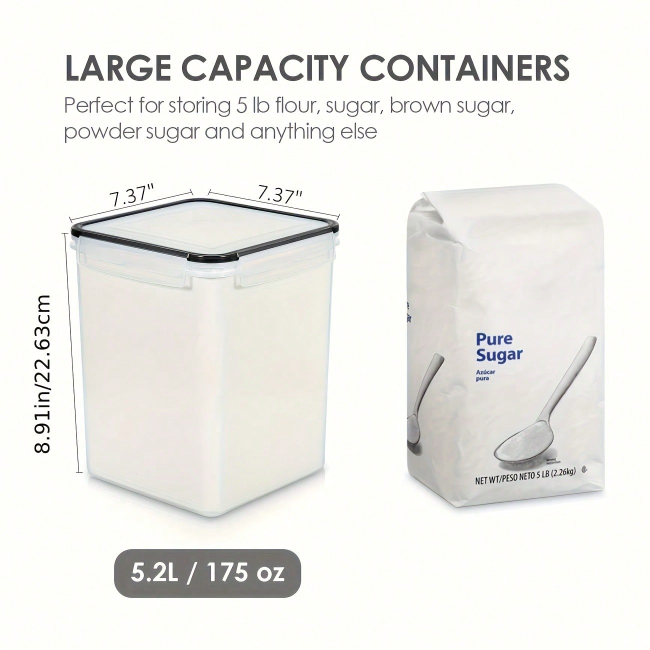 Set da 4 contenitori grandi pe - Kitchen Baking Containers recensione e prezzo